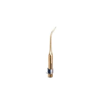 Foredom Wax Carver Tip, Curved Tapered, Design No. 5, Brass, Gold, for WC-1, 1/Pkg - Wax Carver Tips - Wax Carver Tip Curved Taper - Image 1