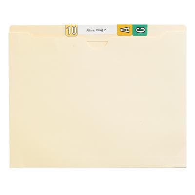 11-Pt Top-Tab File Pockets, Expandable, 9-1/2" x 11-3/4", Manila, 50/Box - 11-Pt Top-Tab File Pockets, Expandable, 9-1/2" x 11-3/4", 50/Box - File Pocket - Image 1