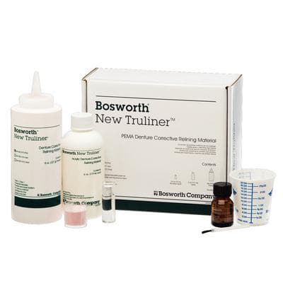 New Truliner PEMA Denture Corrective Relining Material, Clear, Standard Kit, 8 oz Powder/6 oz Liquid, #0921972 thumbnail 7