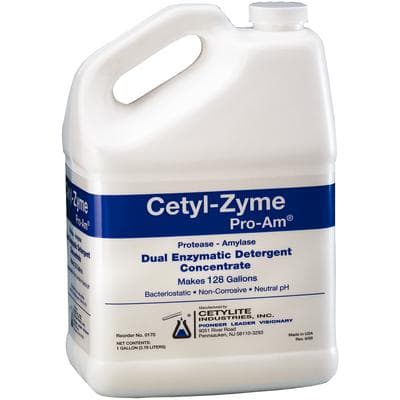 Cetyl-Zyme Pro-Am® Dual Enzymatic Detergent Concentrate, 1 Gallon Bottle, 0170 thumbnail 12