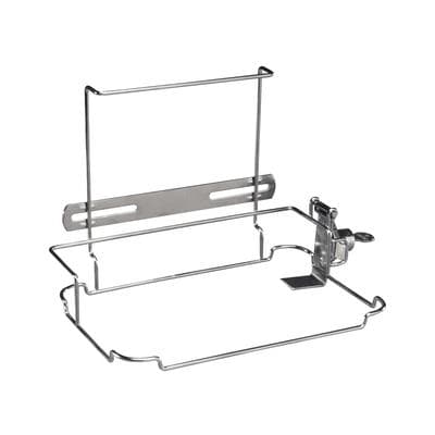 SharpSafety™ Locking Wire Bracket for 2 Gallon Sharps Container, White, 11.5" W x 8.25" H x 7.5" D, Universally Keyed, Each thumbnail 2