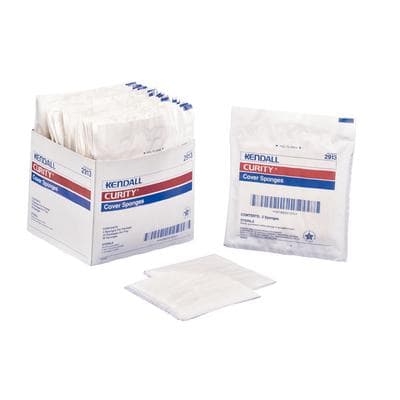 Curity™ Gauze Sponges, Cotton, Nonsterile, 12 Ply, 3" x 3", 4000/Case - Curity™ Gauze Sponges – Cotton, Nonsterile - 12 Ply, 3" x 3", 4000/Pkg - Image 1