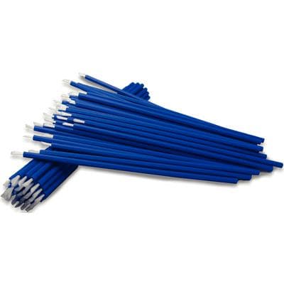 Zenith I.B. Brush Disposable Bendable Applicator Brushes, Fine (Sienna/Teal), 144/Box, #61910 thumbnail 9