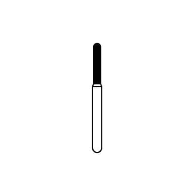 Solo Diamond® Single-Use Diamond Burs FG, KS Cylinder, #1212.7, 1.2mm, Fine, Red, 25/Bx, KS1012F thumbnail 9