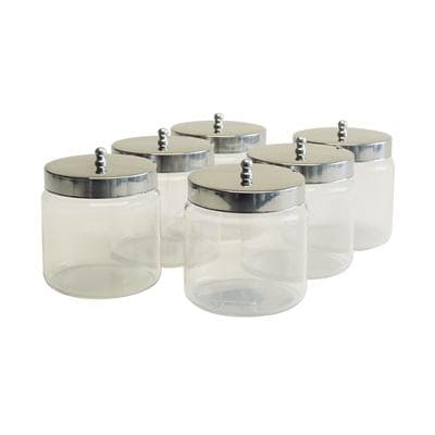 Graham-Field Glass Sundry Jar with Lid, 4" x 4", 2.9 qt, 1/Pkg thumbnail 2