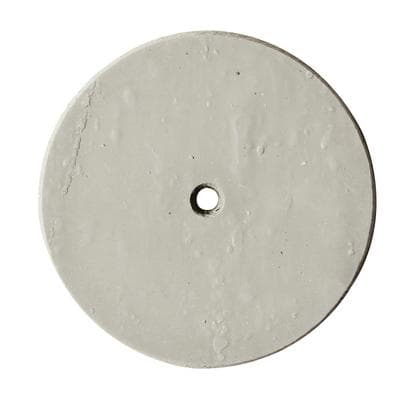 Pacific Abrasives Porcelain Polishers Square Edge Wheel, Silicone Carbide, Light Grey, 7/8" Square Edge, 100/Box, SG-4 - Porcelain Polishers Square - Image 1