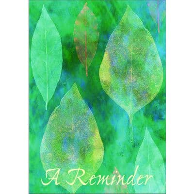Assortment Pack Personalized Postcards, 4-1/4" W x 6" H, 1,000/Pkg - Leaf Assortment - Assortment Pack Personalized Postcards, 4-1/4" W x 6" H, 1,000/Pkg - Leaf Assortment - Image 1