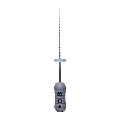 Premier K-File, Stainless Steel, 21 mm, ISO Size #08, Gray, 6/Pack, 9053201 thumbnail 14