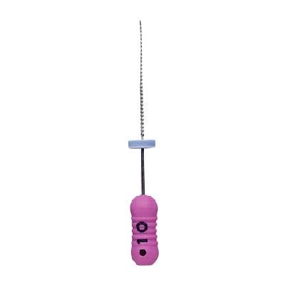 Premier K-File #10, 21mm, Stainless Steel, Purple, 6/Pk, 9053202 thumbnail 14