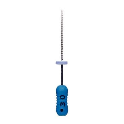 Premier K-File #30 (Blue), 31mm, Stainless Steel, 6/Pkg, #9053296 thumbnail 7
