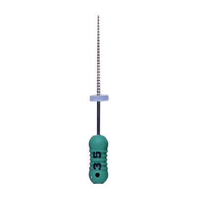 Premier K-Files, Size #35 (Green), 21mm, Stainless Steel, 6/Pkg, #9053207 thumbnail 15
