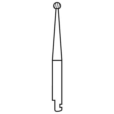 Microcopy NeoBurr Sterile Surgical Length Carbide Bur, Round #6, Right-Angle Latch, 1.8 mm Diameter, 10/Pk, NB10-RASL6 thumbnail 4