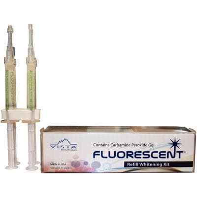 Fluorescent Take-Home Whitening System 16% Mint Refill Kit, 1.2 ml Prefilled Syringes, 40/Box, 504350 thumbnail 7