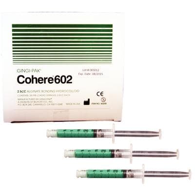 Cohere 602 Hydrocolloid Impression Material, Prefilled Syringes, 2.5 cc, 24/Bx, 60200 thumbnail 6