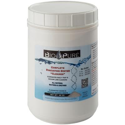 Bio-Pure eVac System Maintenance Cleaner, Powder, 48 oz Jar, 1/Pk, 2801003 thumbnail 17