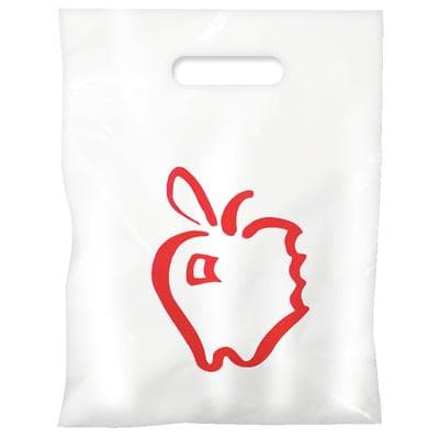 Economy Supply Bags, 9" W x 13" H, Apple Design, 100/Pkg - Economy Supply Bags – 9" W x 13" H, 100/Pkg - Apple - Image 1