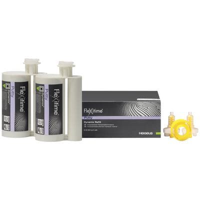 Kulzer Flexitime Dynamix Putty VPS Impression Material Refill, 2 x 380 mL Cartridges, 40003992 thumbnail 10