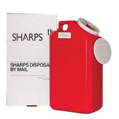 Mail-Away Sharps Containers - 3 Gallon - Mail-Away Sharps Containers - 3 Gallon - Image 1
