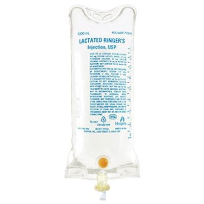 Lactated Ringer's Injection, USP, Flexible Container, 1000 mL, NDC 00990-7953-09 - Lactated Ringer’s Injection, USP, Flexible Container - 1000 ml - Image 1