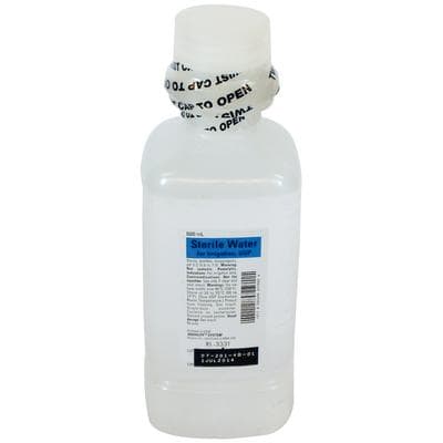 ICU Medical Sterile Water for Irrigation, USP, Aqualite™ Plastic Pour Bottle, 1000 mL, NDC 00409-7139-09 - Sterile Water for Irrigation, USP, Aqualite™ Plastic Pour Bottle - 1000 ml Bottle - Image 1