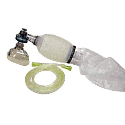 Mada Medical Products Manual Resuscitator Bag, Child Size, Silicone, with Mask, Reservoir Bag, and O2 Tubing thumbnail 3