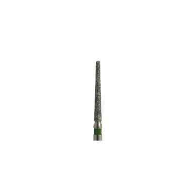 Meisinger FG #852G-014 Coarse Round End Taper Diamond Bur, 1.4mm Head, 10mm Working Length, Green Band, Multi-Use, 5/Pk thumbnail 8