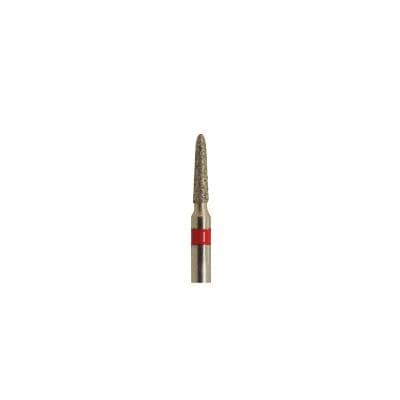 Meisinger 876F-012-FG Fine Diamond Bur, Tapered Torpedo, Friction Grip, 1.2 mm, 5/Pk thumbnail 6
