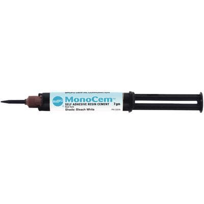 MonoCem™ Self-Adhesive Resin Cement, Bleach White Kit, 2 x 3.5g Syringes, 01KZ65A78MAMY27E38WNAJSPA5 - MonoCem™ Self-Adhesive Resin Cement - MonoCem™ Self-Adhesive Resin Cement – Bleach White Kit - Image 1