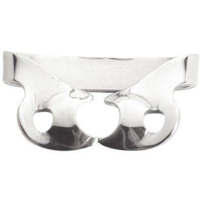 Kulzer Ivory Rubber Dam Clamp, Wingless, Bicuspid, #W1, Stainless Steel, 50057506 thumbnail 11
