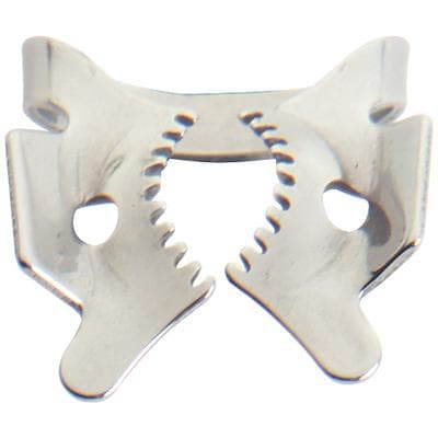 Ivory Tiger Rubber Dam Clamp, #56T, Winged, Regular Molar, Stainless Steel, 1/Box, 50057853 thumbnail 11