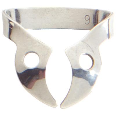 Kulzer Ivory Rubber Dam Clamp W56, Wingless, Stainless Steel, Large Molar, 50057568 thumbnail 12