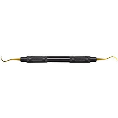 American Eagle McCall 17-18S XP Curette, Double End, 3/8" (9.5mm), Black, EagleLite Resin Handle, Each, AECM17-18SXPX thumbnail 6