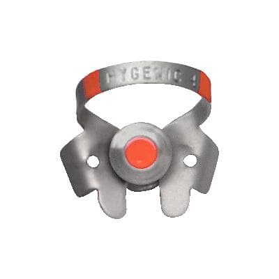 Hygenic Fiesta Color-Coded Rubber Dam Clamp, #4, Winged, Orange, Small Upper Molars/Deciduous Teeth, 1/Pk, H09959 thumbnail 11