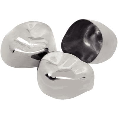 Hu-Friedy Stainless Steel Pedo Crowns, First Primary Molar, Lower Left, Size #4 (LLD4), 5/Pack, SSC-LLD4 thumbnail 13