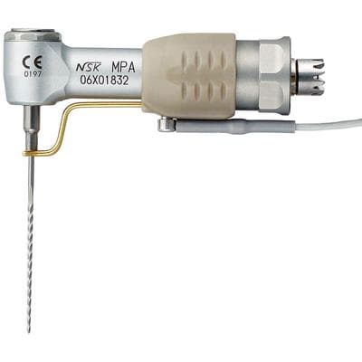 NSK EX Series MPA-Y Low Speed Air Contra Angle Head, Push Button Autochuck, No Spray, Non-Optic, C548 - EX Series – Low Speed, Air Head, No Spray - MPA-Y, Push Button Autochuck - Image 1
