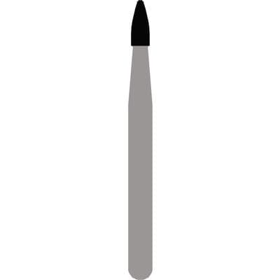 Kerr BluWhite Trimming & Finishing Carbide Bur, Fine Finish, FG Friction Grip, Bullet, Size #9803 - BluWhite Trimming & Finishing Carbide Burs – Fine Finish, FG - Bullet, Size #9803 - Image 1