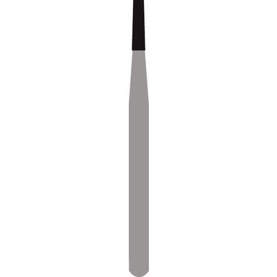Blu-White Operative Carbide Bur, Straight Fissure Cross Cut, Friction Grip, Extra Long/Surgical Shank, Size #556, 0.9 mm Diameter, 5/Pkg thumbnail 2
