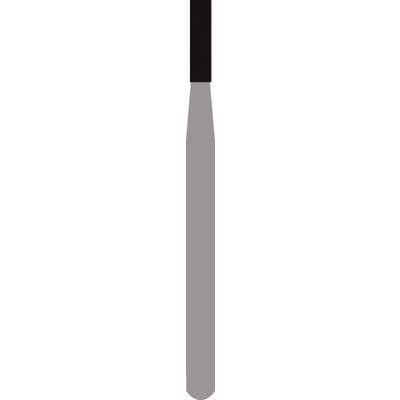 Blu-White Operative Carbide Bur, Straight Fissure Cross Cut, FGOS, Size #557, 1.0 mm Diameter, 25 mm Shank Length, 5/Pkg thumbnail 2