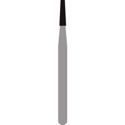 Blu-White Operative Carbide Bur, Tapered Fissure Cross Cut, Friction Grip, Extra Long/Surgical Shank, Size #700, 1.0 mm Diameter, 5/Pkg thumbnail 2