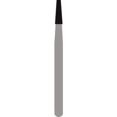 Kerr Blu-White Operative Carbide Bur, Tapered Fissure Cross Cut, Flat End, Friction Grip Oral Surgical (FGOS), Size #701, 1.2 mm Diameter, 25 mm Shank, 5/Pkg thumbnail 3