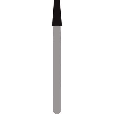 Kerr Blu-White Operative Carbide Bur, Tapered Fissure Cross Cut, Flat End, Friction Grip Oral Surgical (FGOS), Size #702, 1.6 mm Diameter, 25 mm Shank, 5/Pkg thumbnail 3