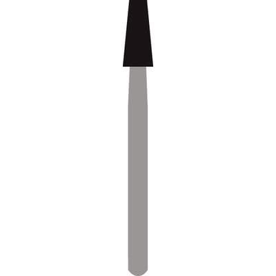 Kerr Blu-White Carbide Bur, Tapered Fissure Cross Cut, FG Surgical (Extra Long), Size #703, 2.1 mm Diameter, 5/Pkg - Blu-White Operative Carbide Burs – Tapered Fissure Cross Cut FGOS, 25 mm Shank Length, 5/Pkg - Size #703, 2.1 mm Diameter - Image 1