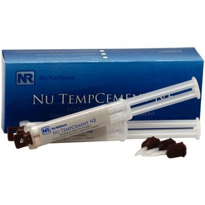 Nu Tempcement NE Temporary Cement, 2 Syringe Kit, 5.5g Syringes thumbnail 2