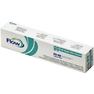 Flow Xpress F FV-58 Intraoral Dental X-Ray Film, F-Speed, Size 2 (Adult), Poly Single, 150/Box thumbnail 4