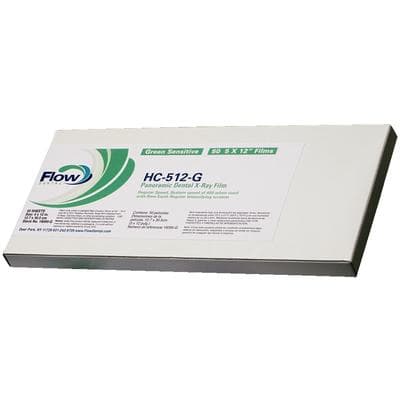 Flow X-Ray Green Team Panoramic X-Ray Film, Green Sensitive, 5" x 12", Box of 50, HC-512-G thumbnail 11