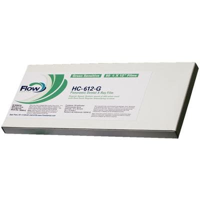 Flow Green Team Panoramic X-Ray Film, Green Sensitive, 6" x 12", 50 Sheets/Box, 18096G thumbnail 9