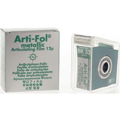 Arti-Fol Metallic One-Sided Articulating Film, 12 Microns, 22 mm x 20 m, Green, 1 Roll/Pk, BK32 thumbnail 8