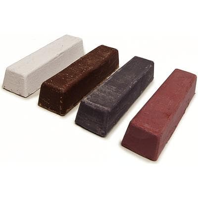 Foredom Polishing Compound Kit, 4 Bars (White Diamond Rouge 5.5 oz, Red Rouge 5.75 oz, Tripoli 4.5 oz, Emery 6.5 oz) thumbnail 2