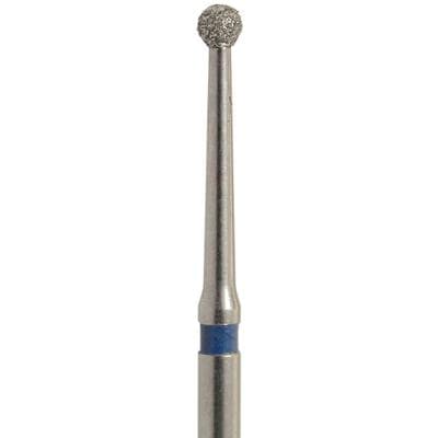 Meisinger 801L-016-FG Diamond Bur, Round, Medium Grit, 1.6 mm, Friction Grip, Long, 5/Pk thumbnail 7