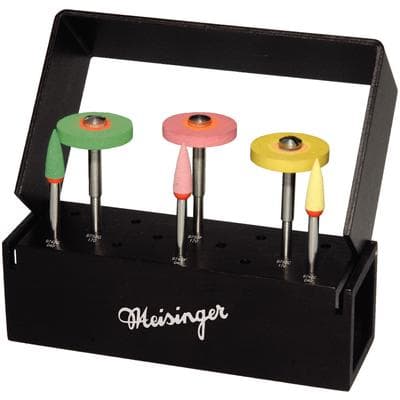 Meisinger LUSTER LUS35 Chairside Porcelain Adjusting Kit, 4.0mm, HP, 1/Kit thumbnail 4